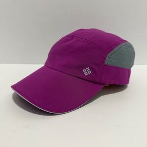 Columbia Sportswear Womens One Size Adjustable Shade Tech Magenta Cap Hat